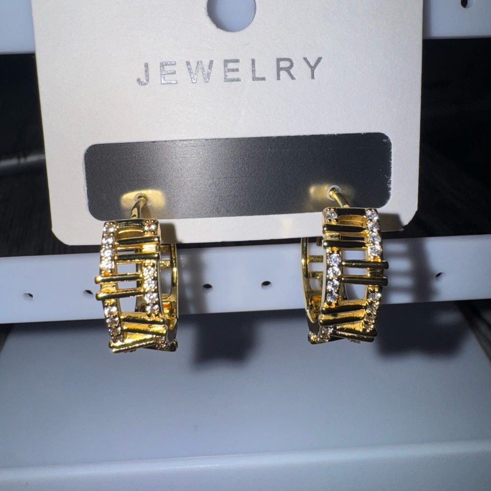 Gold Hoop Earrings